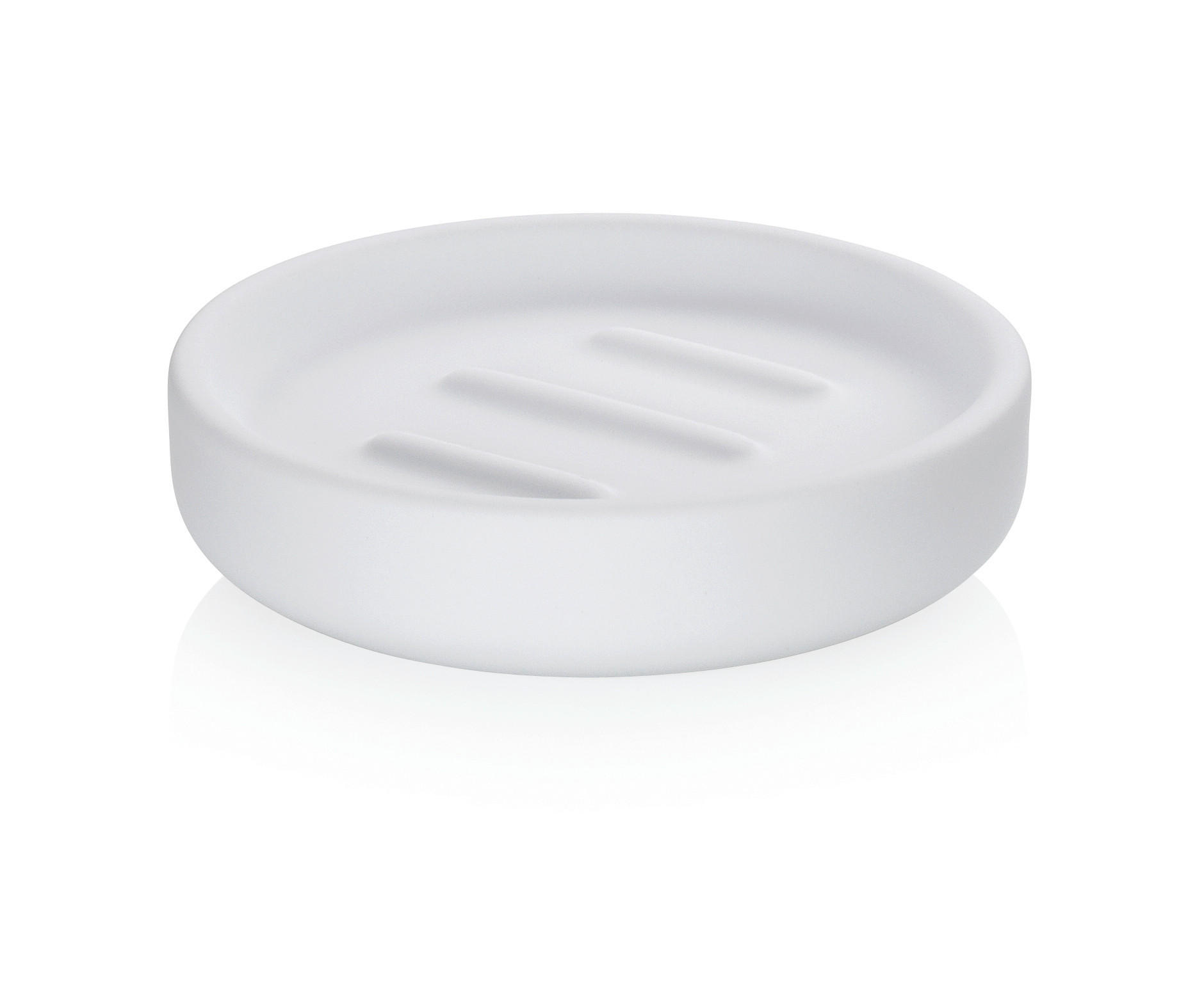 SEIFENSCHALE Keramik  - Weiß, Basics, Keramik (11,5/3cm) - Kela