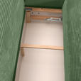 ECKSOFA Olivgrün Cord  - Eichefarben/Olivgrün, KONVENTIONELL, Holz/Textil (276/177cm) - Carryhome