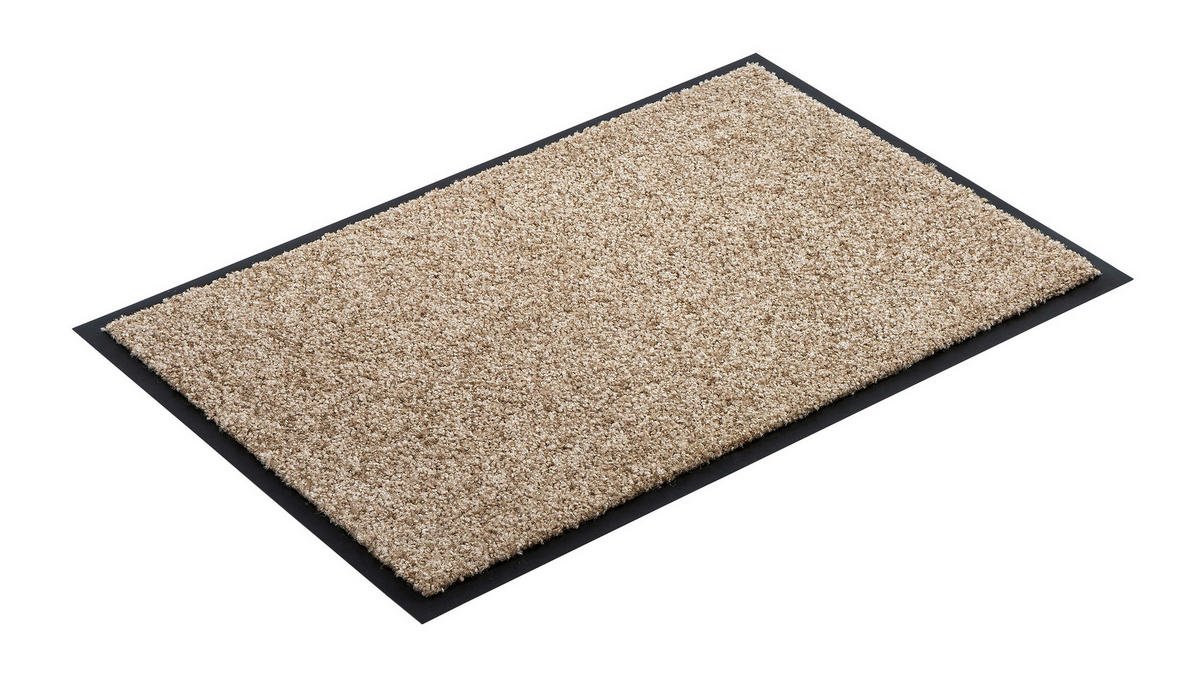 FUßMATTE  60/80 cm  Sandfarben  - Sandfarben, KONVENTIONELL, Kunststoff/Textil (60/80cm) - Esposa