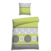 BETTWÄSCHE 2-teilig Renforcé 155/220 cm  - Hellgrau, Basics, Textil (155/220cm) - Florella