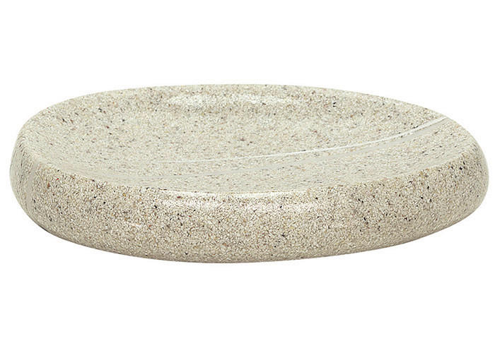 POSUDA ZA SAPUN  prirodne boje  plastika  STONES  - prirodne boje, Konvencionalno, plastika (12,8/2,0cm) - Kleine Wolke