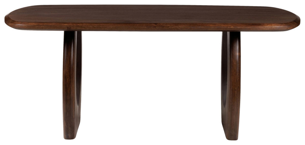 ESSTISCH in Holz 200/76/100 cm   - Walnussfarben, MODERN, Holz (200/76/100cm) - Livetastic