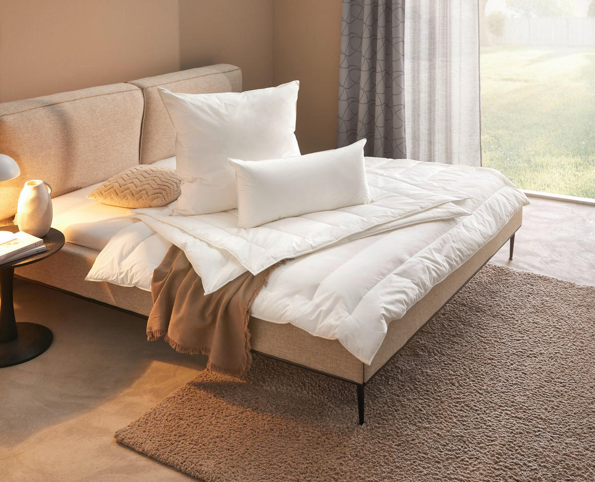 GANZJAHRESDECKE  Vegan Dream  135/200 cm   - Weiß, Basics, Textil (135/200cm) - Centa-Star