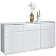 SIDEBOARD Weiß  169/86/38 cm  - Weiß, MODERN, Holzwerkstoff (169/86/38cm) - Carryhome