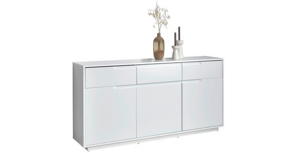 SIDEBOARD Weiß 169/86/38 cm - Weiß, MODERN, Holzwerkstoff (169/86/38cm) - Carryhome