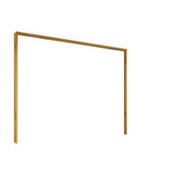 UKRASNI OKVIR boje hrasta   279,5/214,5/23 cm    - boje hrasta, Moderno, drvni materijal (279,5/214,5/23cm) - Hom`in