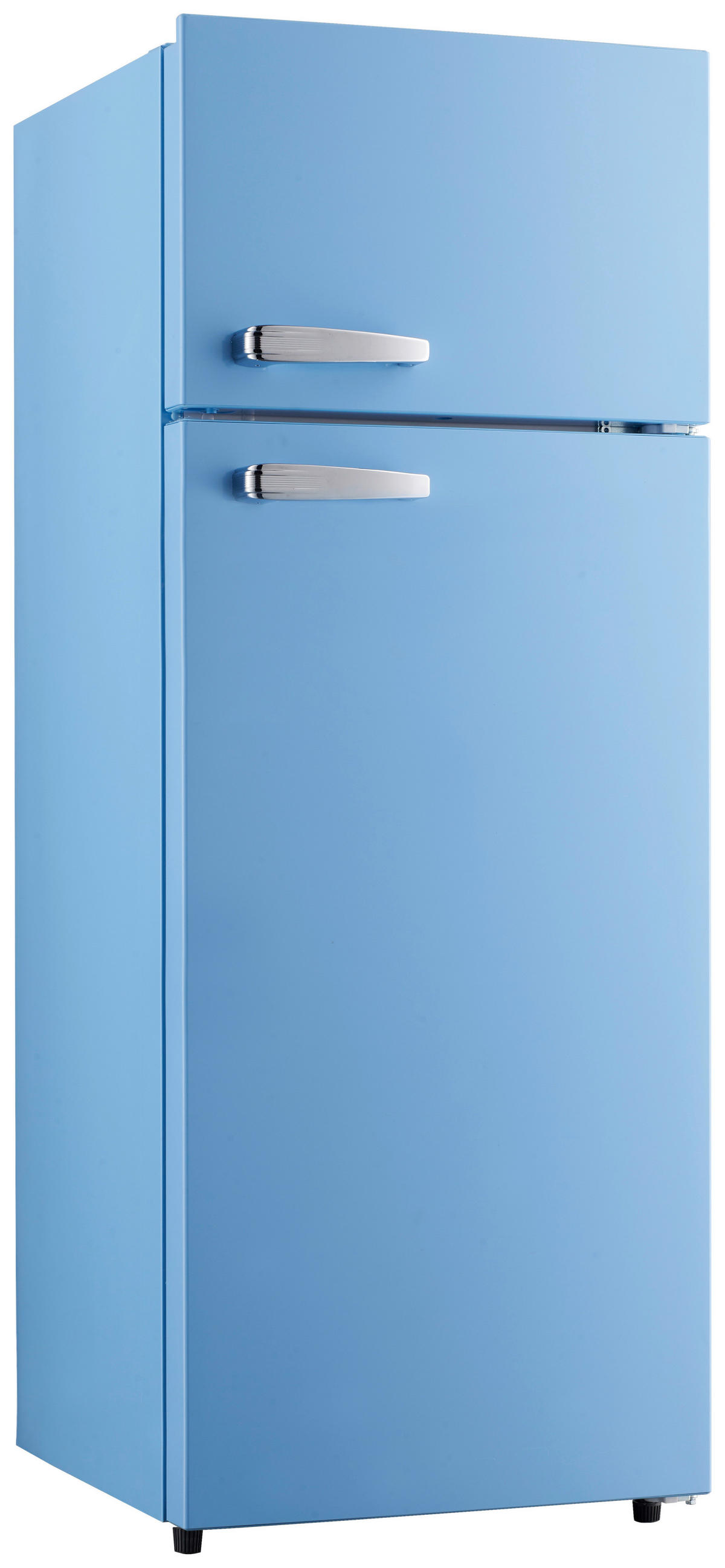 KÜHL-GEFRIER-KOMBINATION GK210-2 LB  - Hellblau, Trend, Kunststoff/Metall (54/143/54,5cm) - PKM