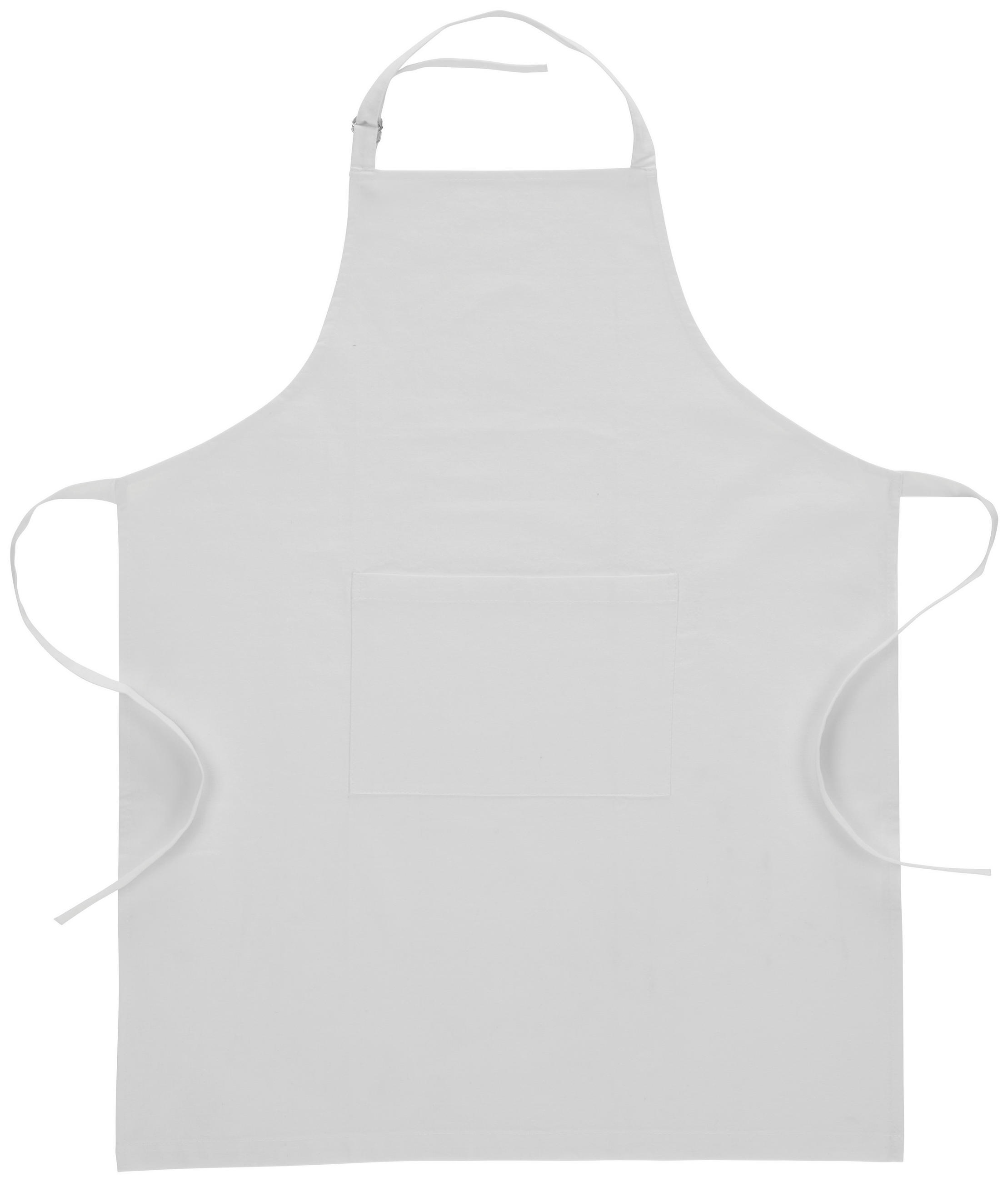 SCHÜRZE Weiß  - Weiß, Basics, Textil (70/90cm) - Esposa