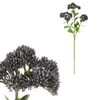 UMELÝ KVET 56 cm - lila/modrá, Basics, plast (56cm)