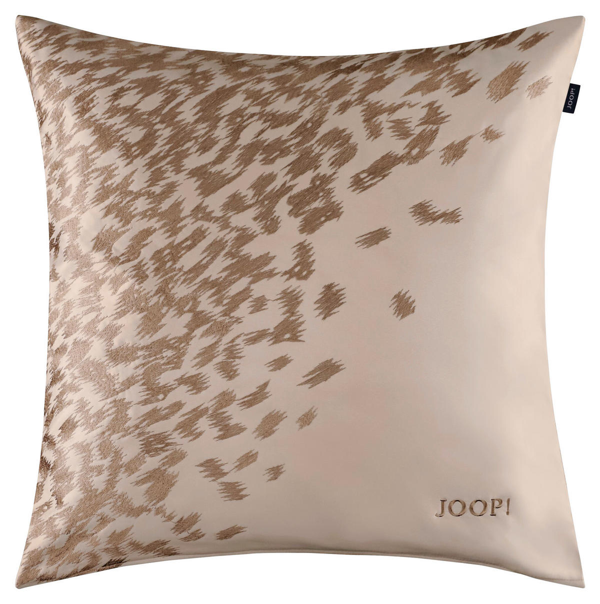 KISSENHÜLLE J!Spirit nude 50/50 cm  - Schlammfarben/Cognac, Design, Textil (50/50cm) - Joop!