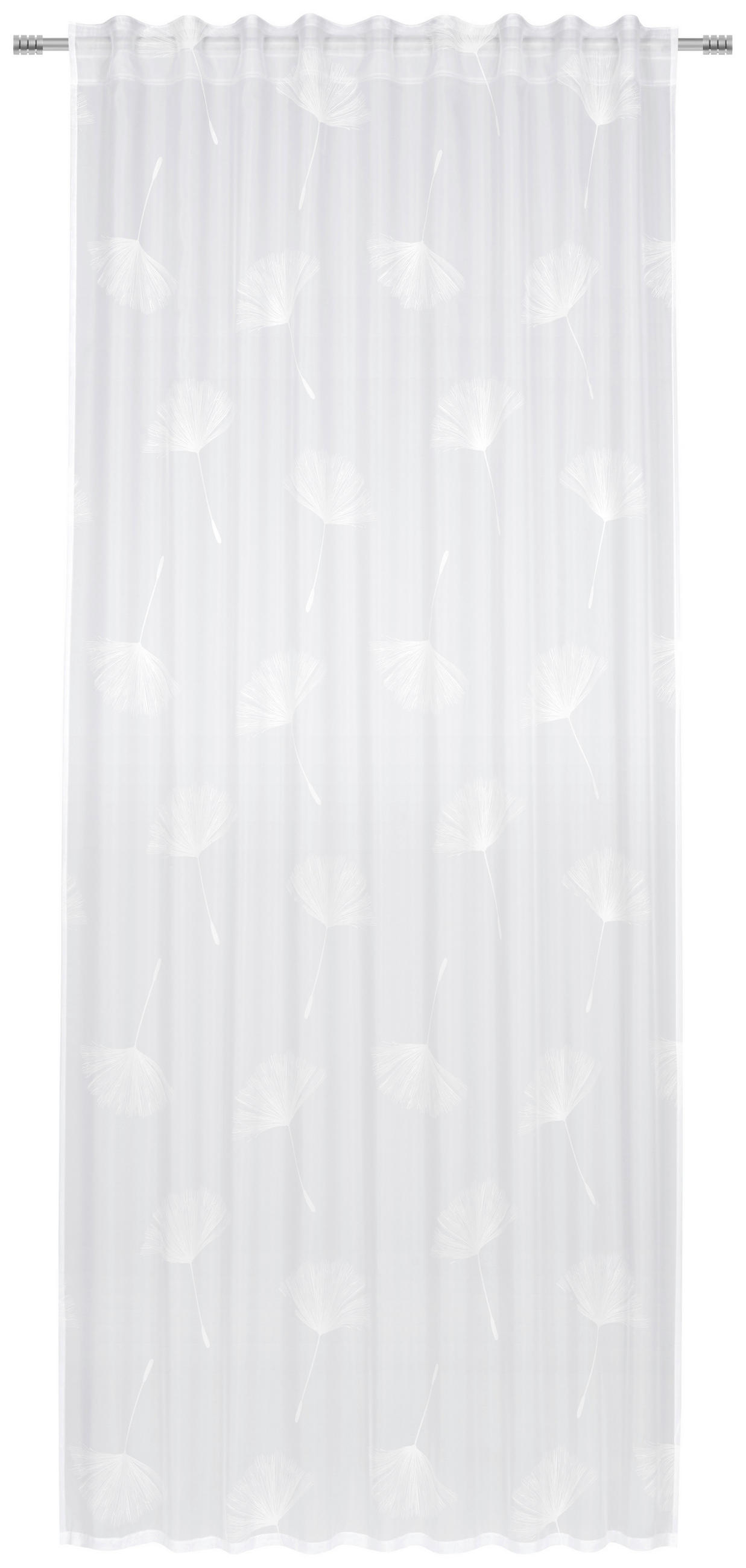 PERDEA CONFECȚIONATĂ semitransparent  - alb, Konventionell, textil (140/245cm) - Esposa