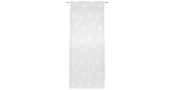 FERTIGSTORE  halbtransparent  140/245 cm   - Weiß, KONVENTIONELL, Textil (140/245cm) - Esposa