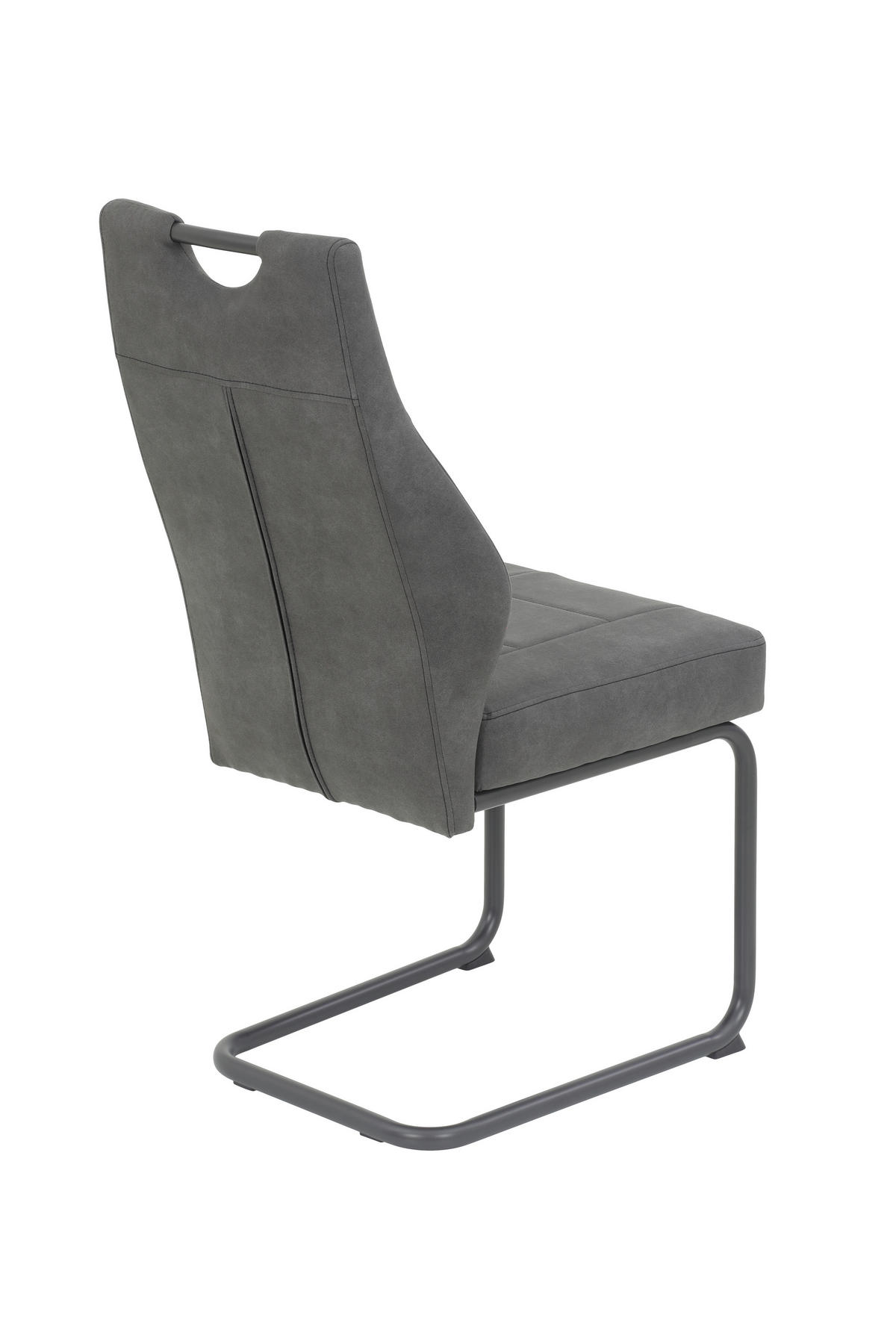 TISCHGRUPPE Anthrazit, Eiche Artisan  - Anthrazit/Eiche Artisan, MODERN, Textil/Metall (140/76/90cm) - MID.YOU