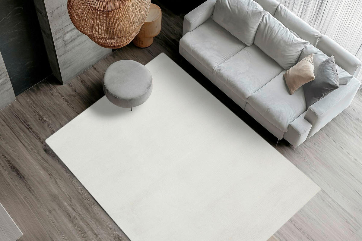 FELLTEPPICH 160/230 cm My Milestone  - Creme, KONVENTIONELL, Textil (160/230cm) - Obsession