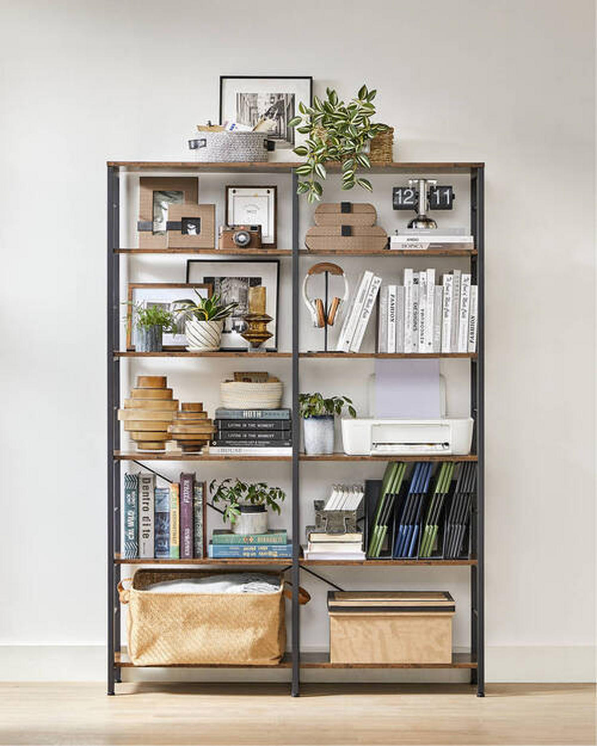 REGAL Braun, Schwarz  - Schwarz/Braun, Trend, Holzwerkstoff (120/172,5/30cm) - Boxxx