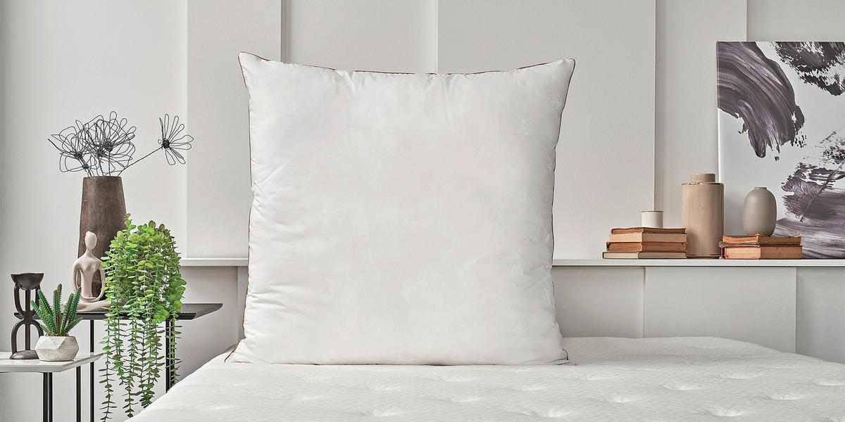 KOPFKISSEN        80/80/20 cm  - Weiß, Basics, Textil (80/80/20cm) - Yatas