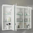 SPIEGELSCHRANK 100/73/18 cm - Weiß, Design, Glas/Holzwerkstoff (100/73/18cm) - Xora SPIEGELSCHRANK 100/73/18 cm - Weiß, Design, Glas/Holzwerkstoff (100/73/18cm) - Xora
