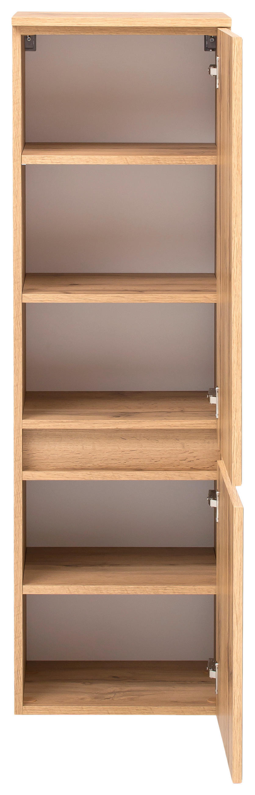 BADEZIMMER  in 120 cm  - Eichefarben/Weiß, KONVENTIONELL, Glas/Holzwerkstoff (120cm) - Held