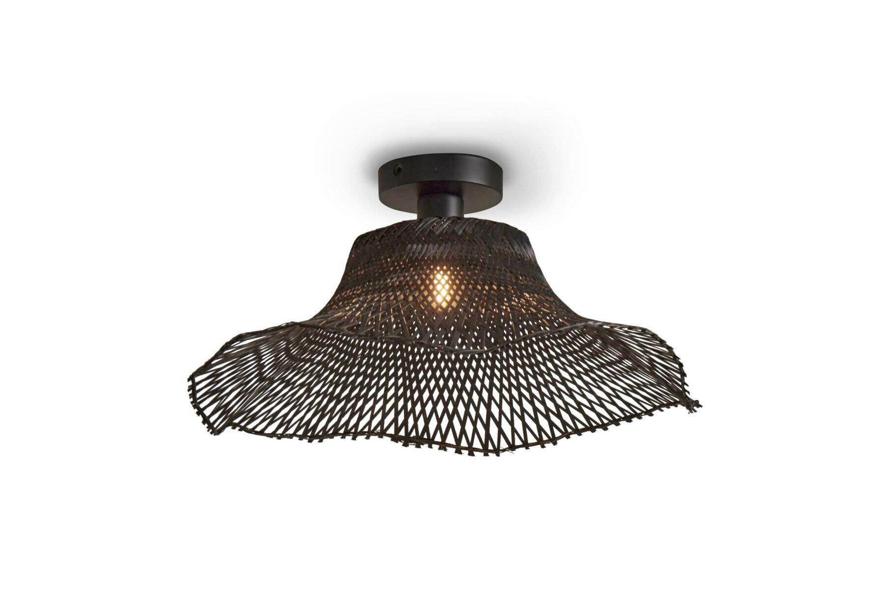 TAKLAMPA GOOD&MOJO 50/50/15 cm - svart, Trend (50/50/15cm) - Good & Mojo