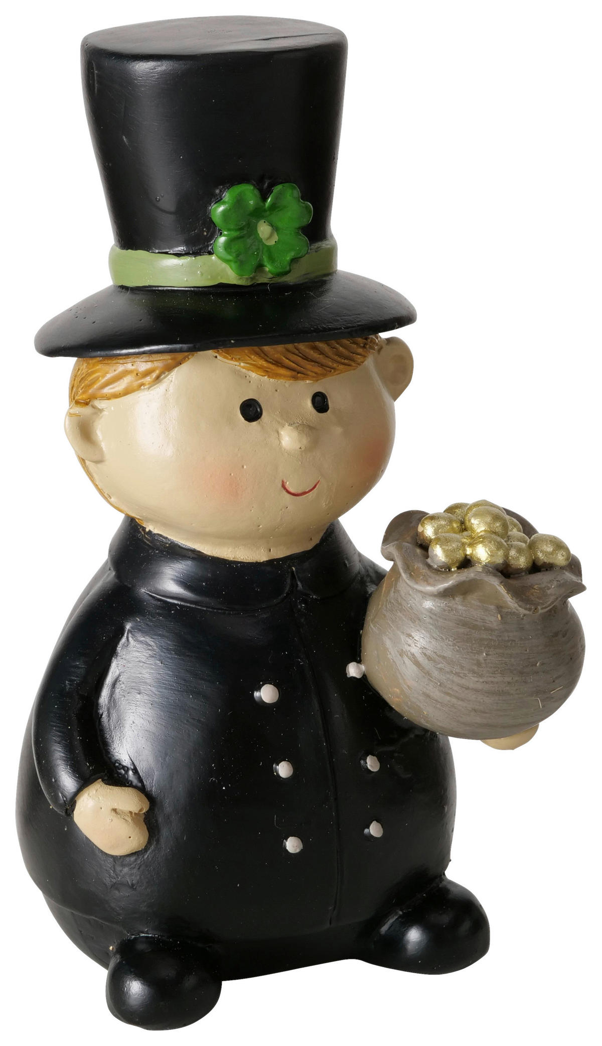 DEKOFIGUR KIND - Schwarz, Basics, Kunststoff (9cm)