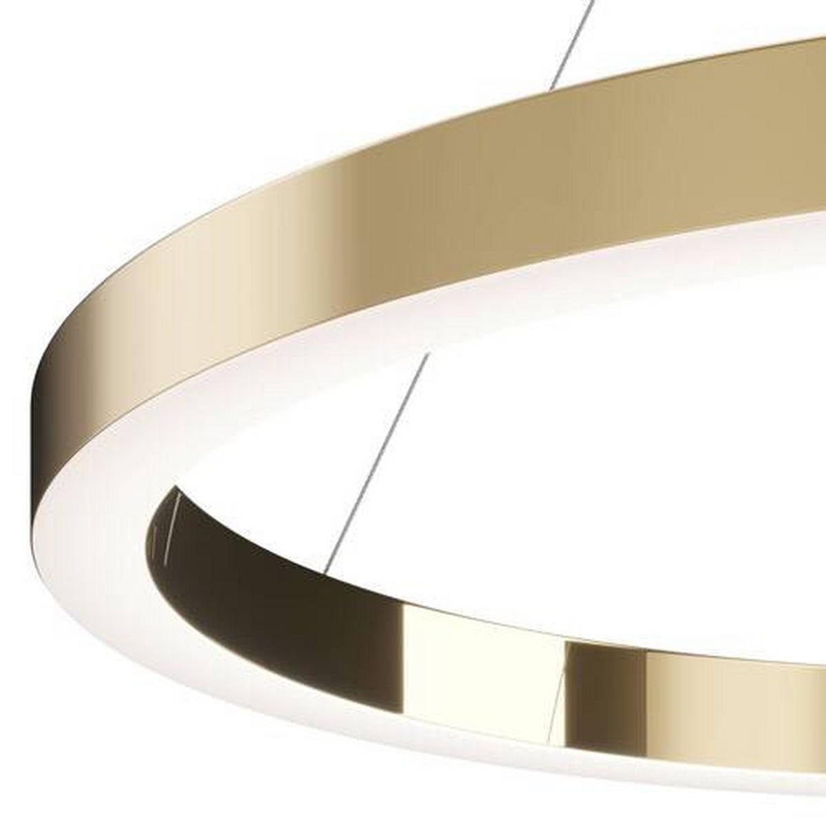 PENDELLEUCHTE 80/5 cm    - Messingfarben, Trend, Metall (80/5cm) - MAYTONI