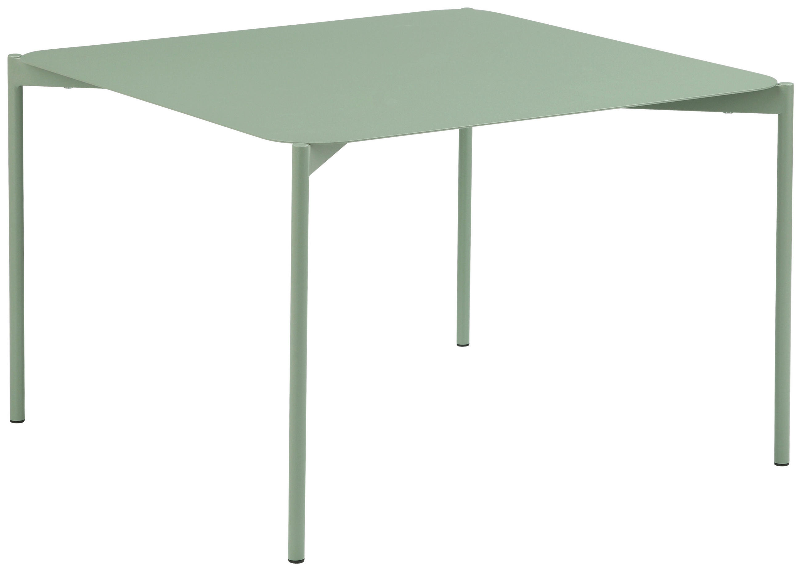 COUCHTISCH 60/60/40 cm quadratisch Grün  - Grün, Design, Metall (60/60/40cm) - Carryhome