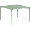 COUCHTISCH 60/60/40 cm quadratisch Grün  - Grün, Design, Metall (60/60/40cm) - Carryhome