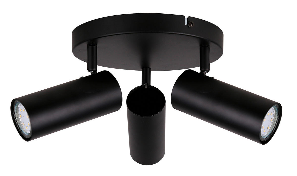 TAKSPOTLIGHT 37/37/16 cm   - svart, Design, metall (37/37/16cm)