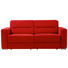 SCHLAFSOFA in Textil Rot - Rot, KONVENTIONELL, Textil/Metall (202/86/92cm) - Sedda SCHLAFSOFA in Textil Rot - Rot, KONVENTIONELL, Textil/Metall (202/86/92cm) - Sedda
