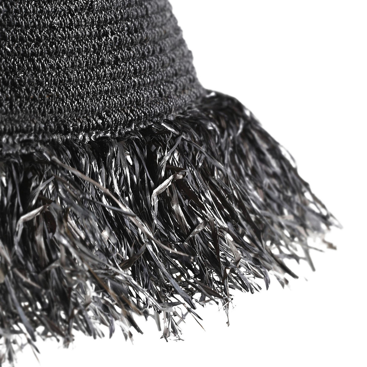 LEUCHTENSCHIRM 47/57 cm   - Schwarz, Trend, Naturmaterialien (47/57cm)