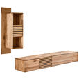 WOHNWAND 2-teilig  in Wildeiche  220/160/40 cm  - Wildeiche, Design, Holz/Kunststoff (220/160/40cm) - Cantus