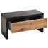 GARDEROBENBANK - Eichefarben/Anthrazit, Design, Holz/Holzwerkstoff (91/45/38cm) - Voleo GARDEROBENBANK - Eichefarben/Anthrazit, Design, Holz/Holzwerkstoff (91/45/38cm) - Voleo