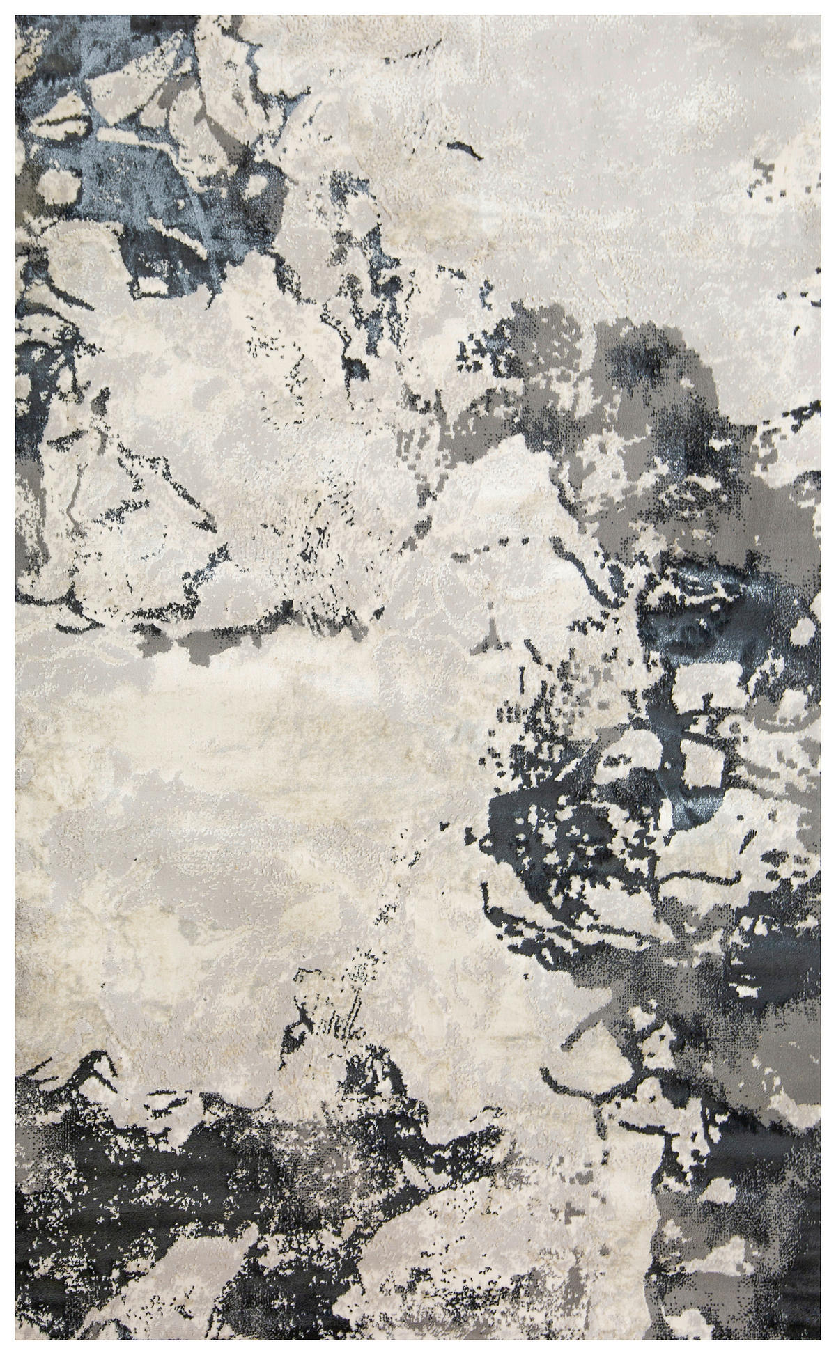 Covor Țesut  - albastru închis, Design, textil (200/290cm) - Novel