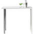 BARTISCH in Metall, Holzwerkstoff 120/60/105 cm - Chromfarben/Weiß, Design, Holzwerkstoff/Metall (120/60/105cm) - Carryhome BARTISCH in Metall, Holzwerkstoff 120/60/105 cm - Chromfarben/Weiß, Design, Holzwerkstoff/Metall (120/60/105cm) - Carryhome