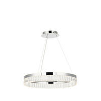 LED-HÄNGLAMPA Bunda 60/150 cm  - klar, Design, metall/glas (60/150cm) - Glandor