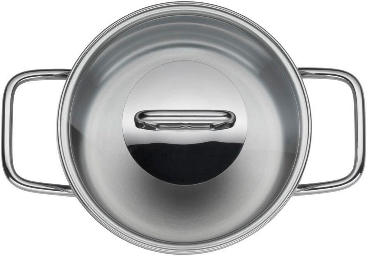 KOCHTOPFSET Extra Cook 6-teilig  - Edelstahlfarben, Basics, Metall (57/32,5/30,5cm) - Silit