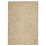 HANDWEBTEPPICH 130/190 cm Creme  - Creme, Basics, Textil (130/190cm) - Linea Natura