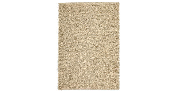 HANDWEBTEPPICH 160/230 cm Creme  - Creme, Basics, Textil (160/230cm) - Linea Natura