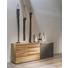 SIDEBOARD 224/82/51,6 cm - Eichefarben/Anthrazit, Natur, Glas/Holz (224/82/51,6cm) - Voglauer SIDEBOARD 224/82/51,6 cm - Eichefarben/Anthrazit, Natur, Glas/Holz (224/82/51,6cm) - Voglauer