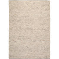 FLACHWEBETEPPICH Wohnzimmer 80/150 cm Elfenbein rechteckig  - Elfenbein, Basics, Textil (80/150cm) - Kayoom
