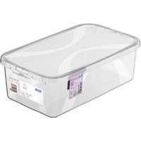 BOX     - Transparent, Basics, Kunststoff (20,2/10,6/34,4cm) - Rotho