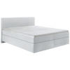 BOXSPRINGBETT 180/200 cm  in Mintgrau  - Mintgrau/Schwarz, Konventionell, Kunststoff/Textil (180/200cm) - Hom`in