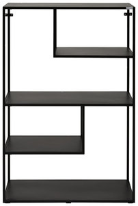 Regal in Schwarz (ca. 35 cm tief) Metall kaufen regal 35 cm breit 85 hoch