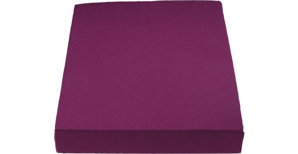 SPANNLEINTUCH 180/200 cm  - Beere/Violett, Basics, Textil (180/200cm) - Novel