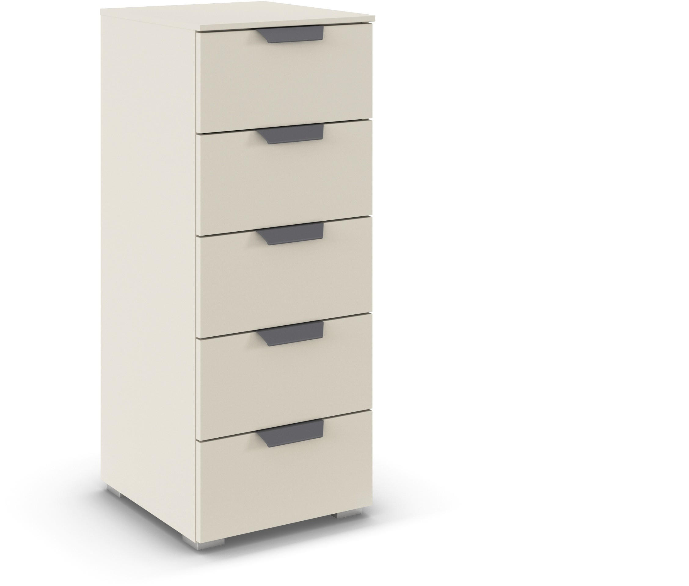 KOMMODE  in 40/100/35 cm  - Champagner/Dunkelgrau, Design, Holzwerkstoff/Metall (40/100/35cm) - Carryhome
