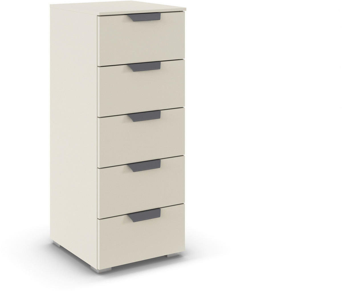 KOMMODE  in 40/100/35 cm  - Champagner/Dunkelgrau, Design, Holzwerkstoff/Metall (40/100/35cm) - Carryhome