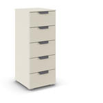 KOMMODE  in 40/100/42 cm  - Champagner/Dunkelgrau, Design, Holzwerkstoff/Metall (40/100/42cm) - Xora