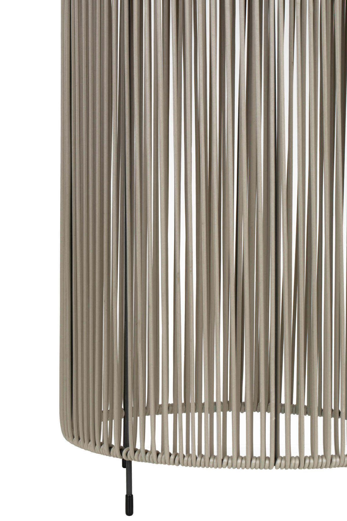 AUSSENLEUCHTE - Beige, Trend, Kunststoff/Metall (27/44cm) - Novel