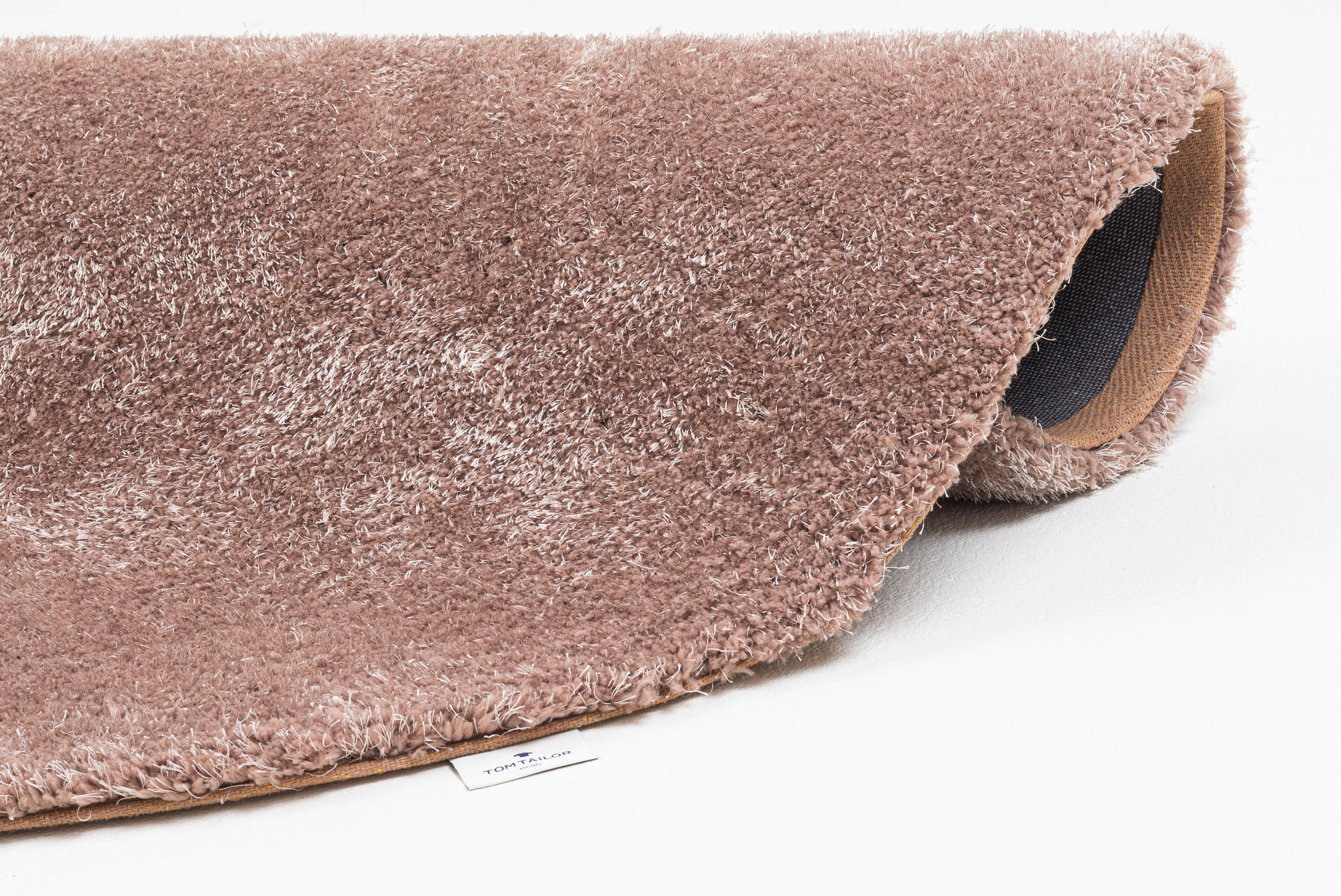 HOCHFLORTEPPICH 140/140 cm Hellbraun  - Hellbraun, Basics, Textil (140/140cm) - Tom Tailor