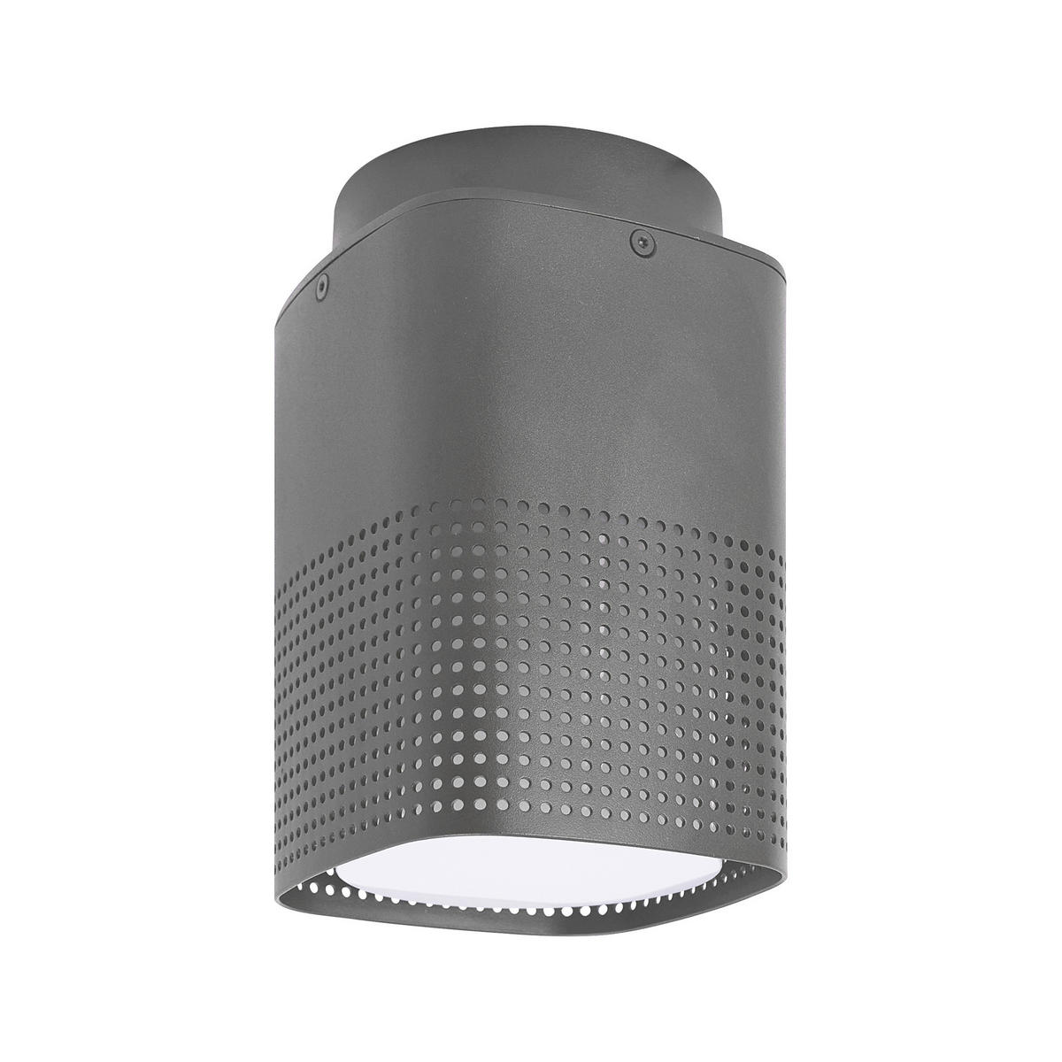AUßENDECKENLEUCHTE 12/12/19 cm   - Anthrazit, Design, Metall (12/12/19cm) - Nordlux